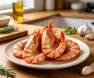 Royal Pink Tiger Prawns: Fresh, Flavorful, and Visually Striking